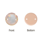 Silk AM XIRIUS Round Shape High Quality Glass Sew-on Rhinestones WholesaleRhinestone